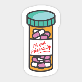 Personality Pills Sticker